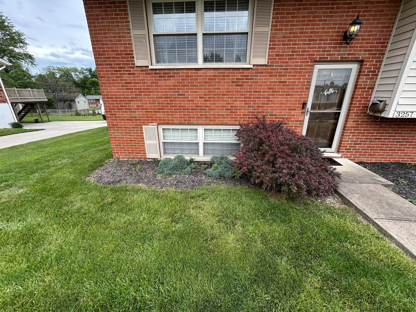 Lawn cleanup and rural property maintenance work near De Mossville, Kentucky