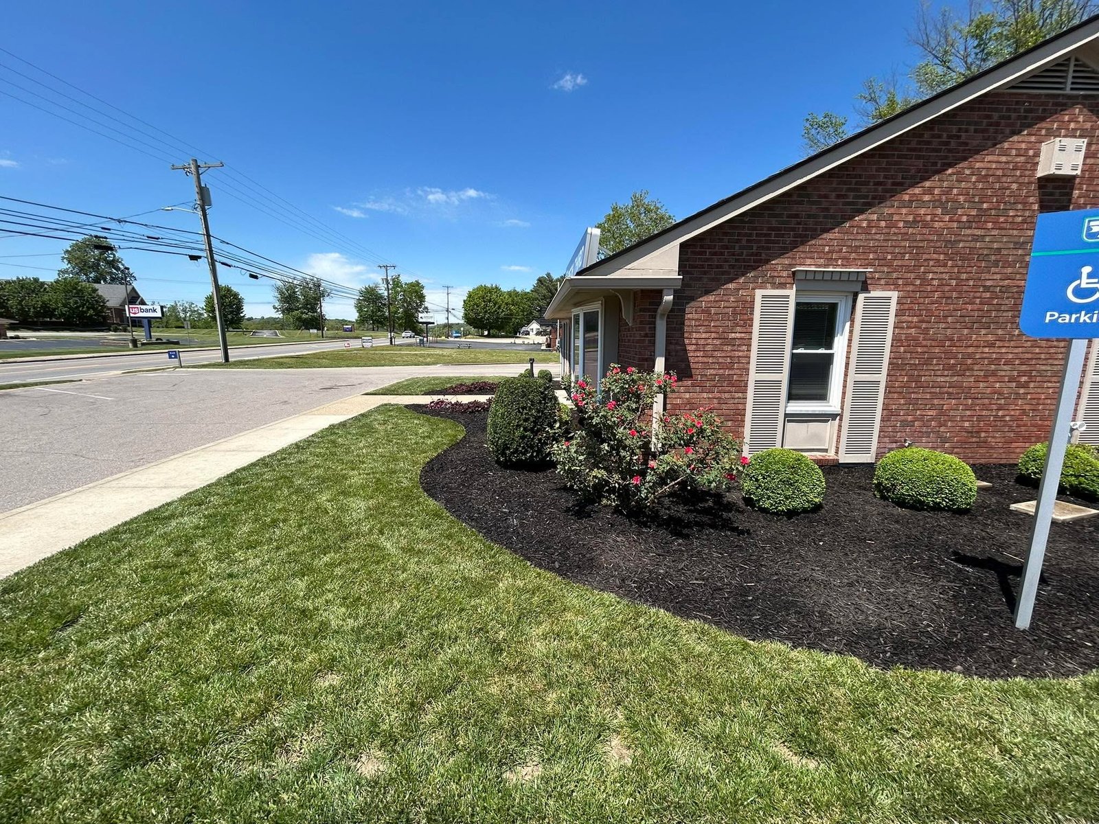 Lawn cleanup and rural property maintenance work near De Mossville, Kentucky