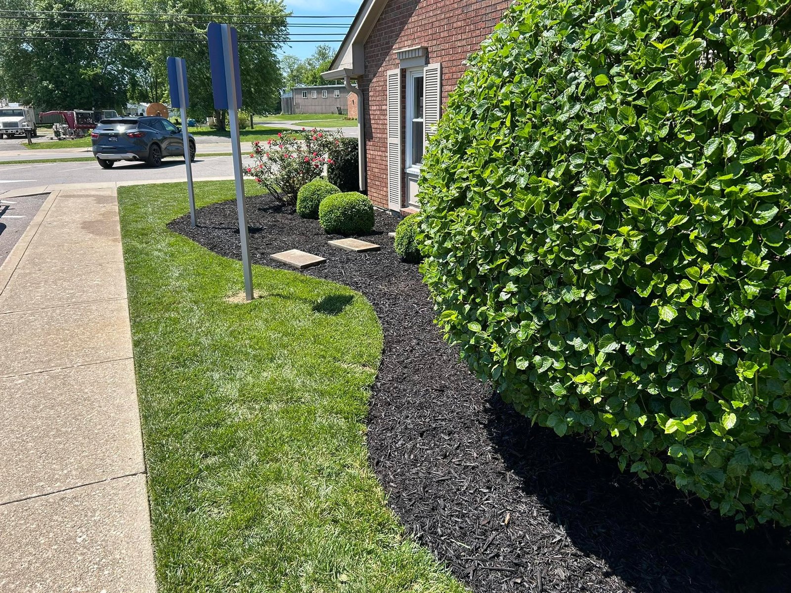 Yard cleanup, trimming, and mowing on a Kentucky property by Flanagan Rural Lawn Care